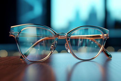 近视眼镜产品摄影图 摄影图